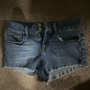 SO Blue Jean Shorts Classic Cut-Off Style